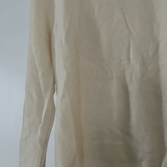 Nadaam Original Cashmere Sweater in White - Picture 3 of 4